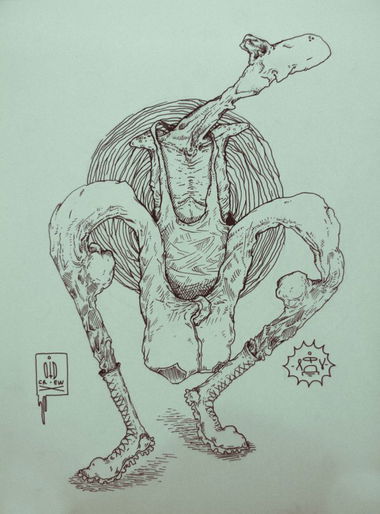 Graffiti Sketch - Photo by DimaFlood - ????, ??????, otd (2014)