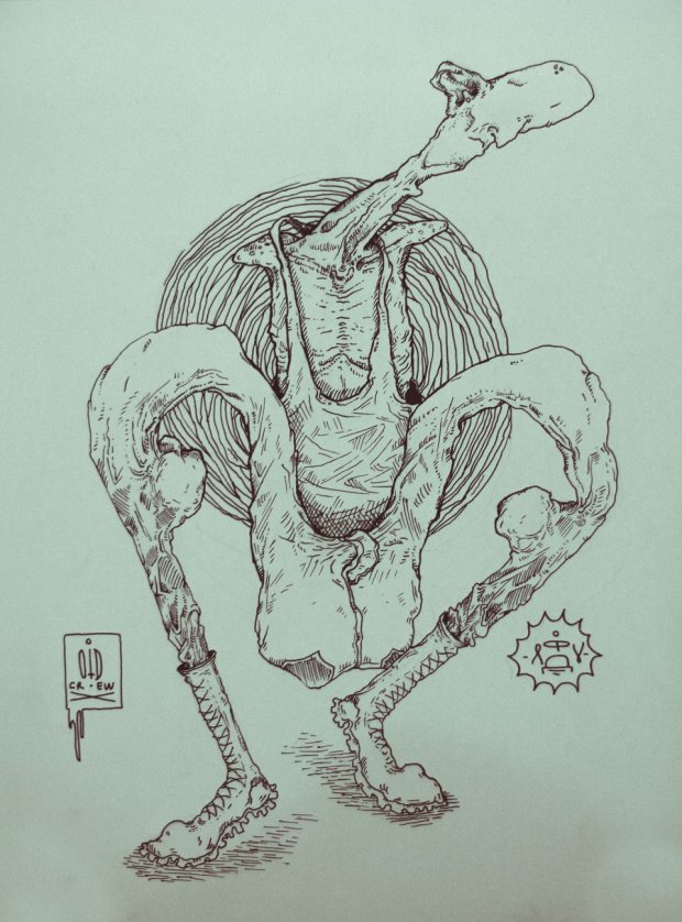 Graffiti Sketch - Photo by DimaFlood - ????, ??????, otd (2014)