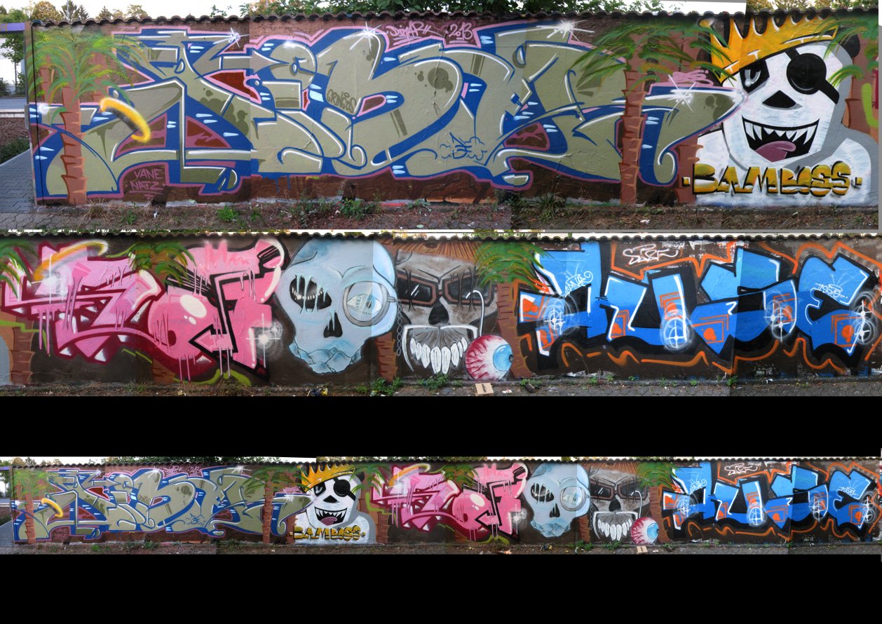 Graffiti Wall in Hilden - Photo by DinarUno - DinarUno, Dinar, Dinar