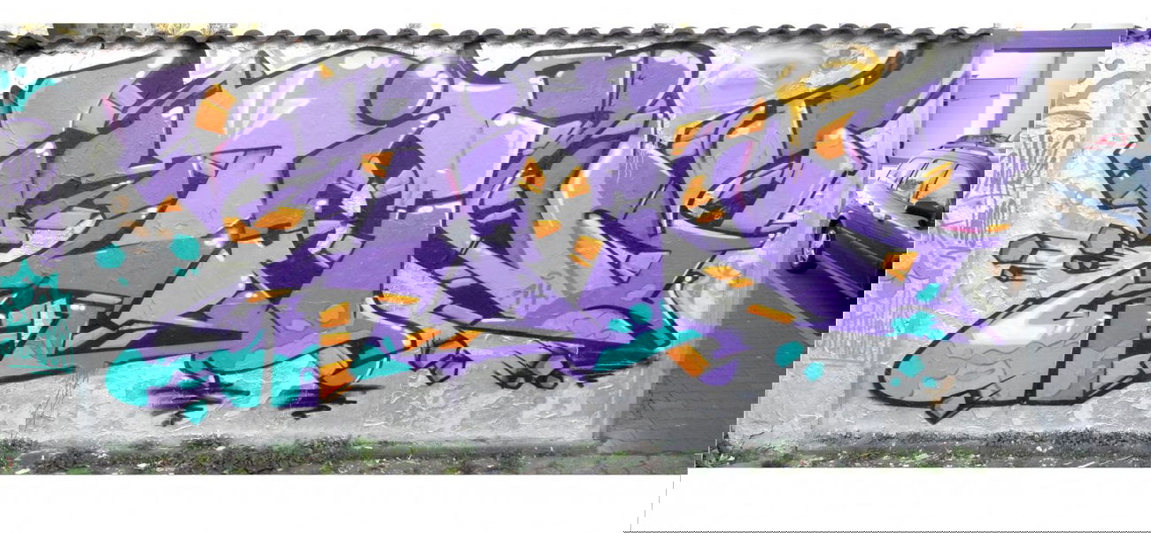 Graffiti Wall in Hilden - Photo by DinarUno - Dinar, DinarUno, Dinar (2014)