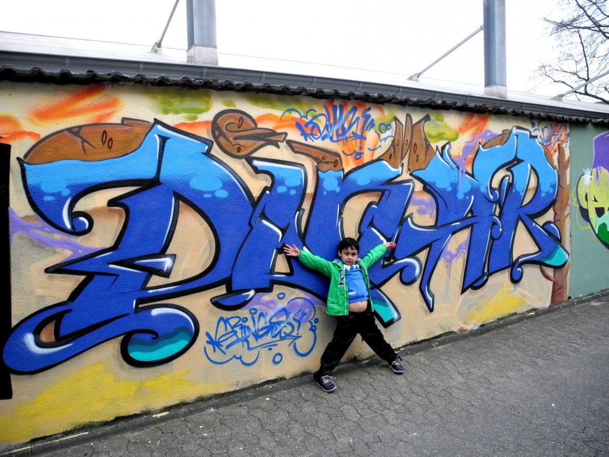 Graffiti Wall - Photo by DinarUno - Dinar, DinarUno, Dinar (2014)