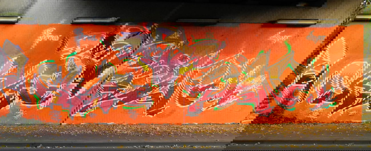 Graffiti Wall in Kreis Mettmann - Photo by DinarUno - Peto, Skaot, Peto (2014)