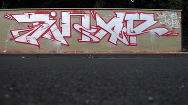 Graffiti Wall - Photo by DinarUno - Dinar, Dina, DinarUno (2014)