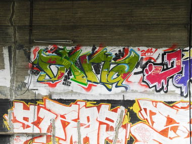Graffiti Wall in Solingen - Photo by DinarUno - Dinar, Dina (2014)