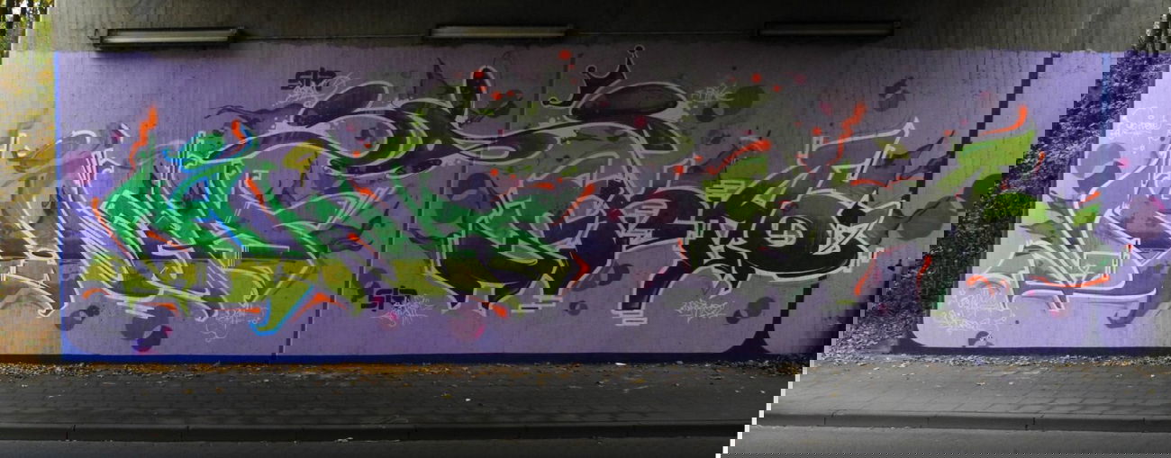 Graffiti Wall - Photo by DinarUno - Dinar, Dina, DinarUno (2014)