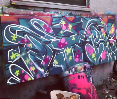 Graffiti Wall - Photo by DirkONER