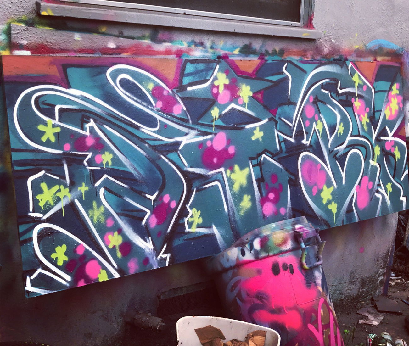 Graffiti Wall - Photo by DirkONER