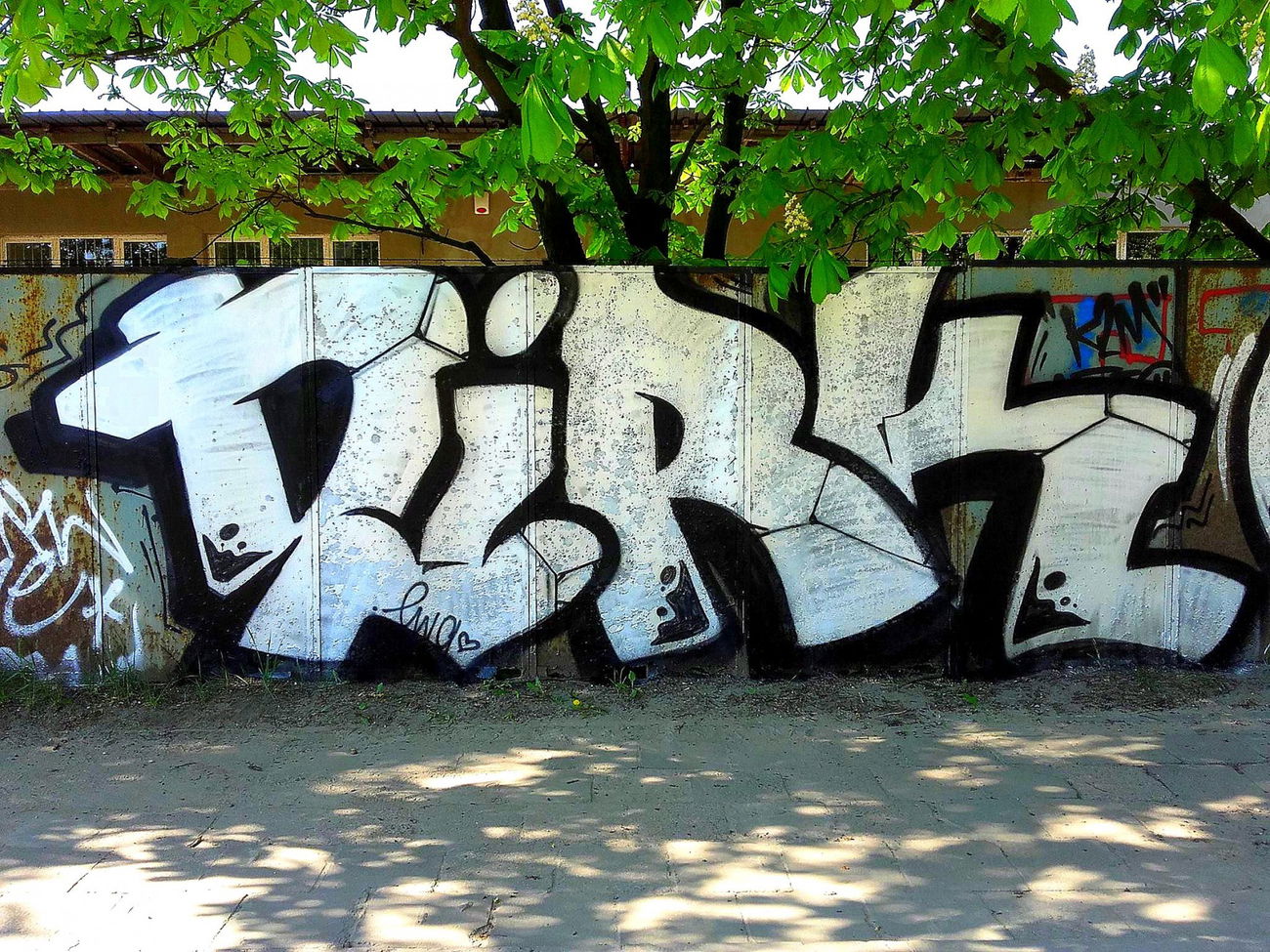 Graffiti Bombing in Warsaw - Photo by DirkOne - Dirk, TFR (2016)