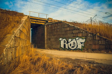 Graffiti Wall - Photo by Dirt - ROF (2014)