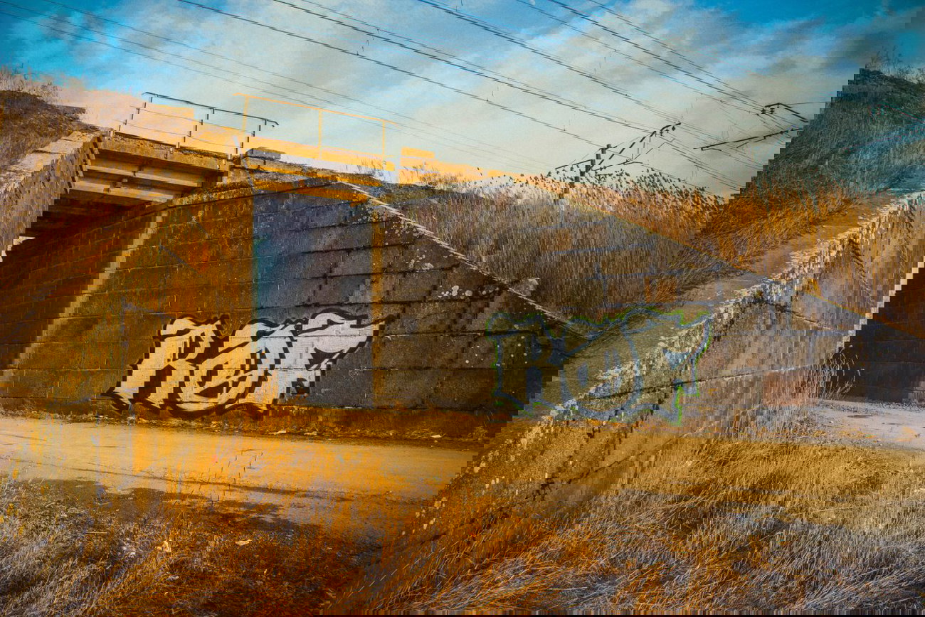 Graffiti Wall - Photo by Dirt - ROF (2014)