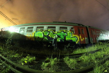 Graffiti Train - Photo by Dirt - dirts (2014)