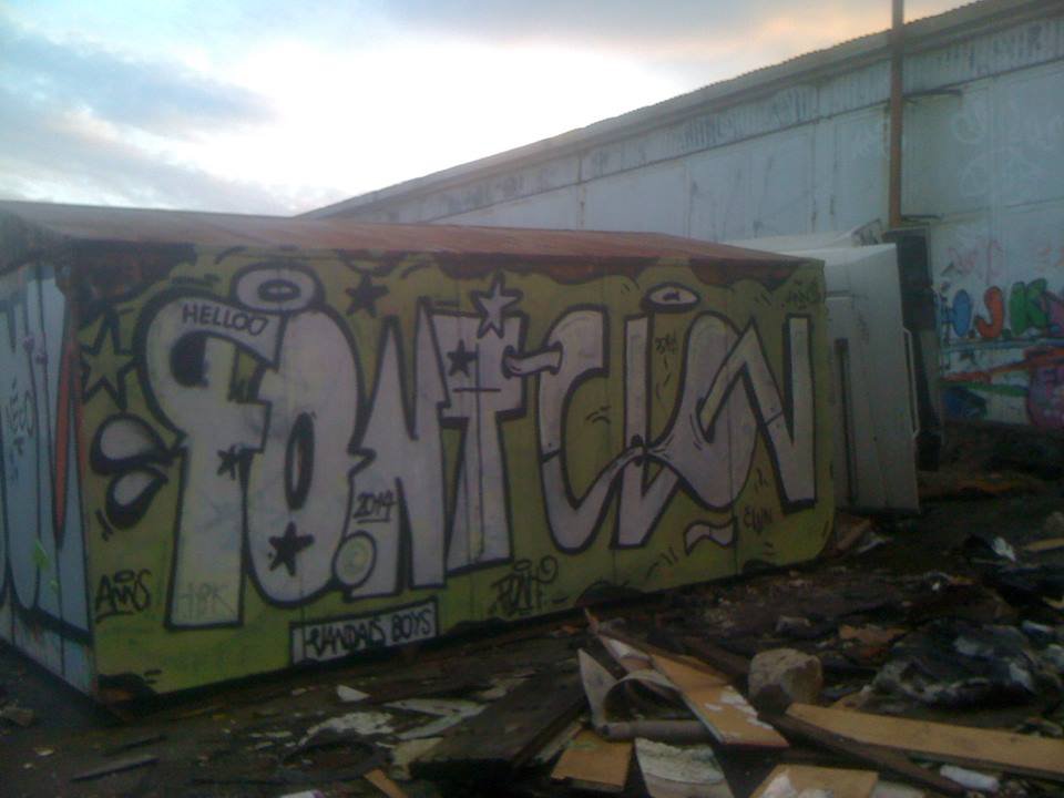 Graffiti Wall - Photo by Dirty