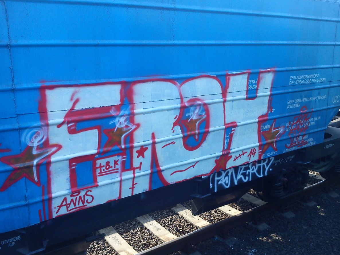 Graffiti Train - Photo by Dirty (2014)