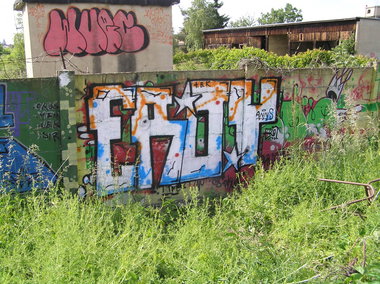 Graffiti Bombing - Photo by Dirty - Eroy