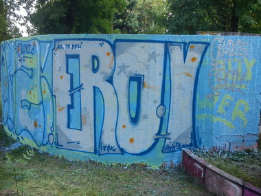 Graffiti Wall - Photo by Dirty