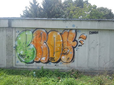 Graffiti Bombing - Photo by Dirty