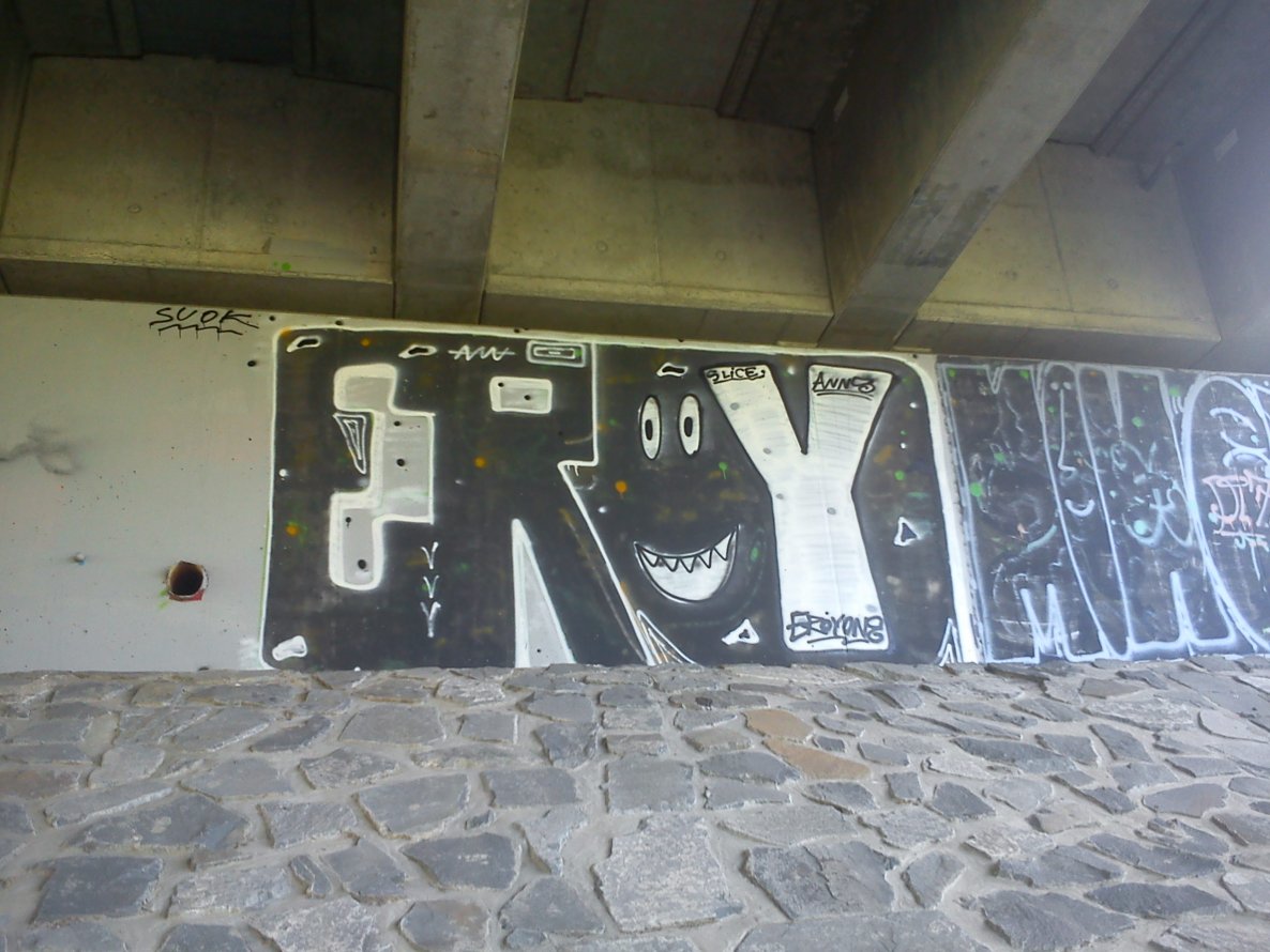 Graffiti Wall - Photo by Dirty