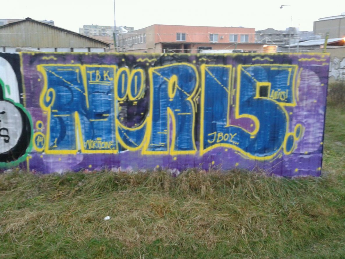 Graffiti Wall - Photo by Dirty