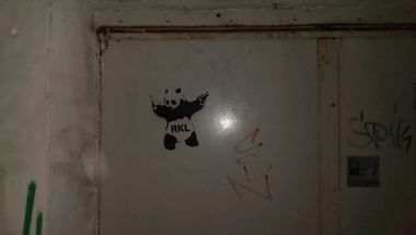 Graffiti Street Art in Erfurt - Photo by DirtyLinez - The, RKL, Panda! (2014)