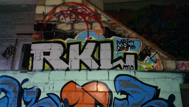 Graffiti Bombing in Erfurt - Photo by DirtyLinez - RKL, by, DarkOne (2013)