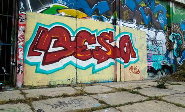 Graffiti Wall in Vilnius - Photo by DirtyMonk - beso, word, vilnius (2014)