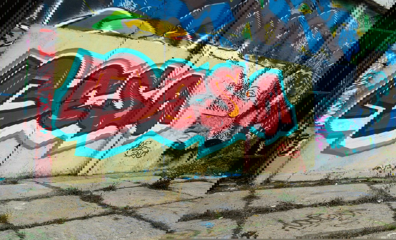 Graffiti Wall in Vilnius - Photo by DirtyMonk - beso, word, vilnius (2014)