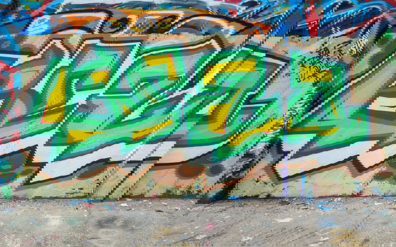 Graffiti Wall - Photo by DirtyMonk - beso, graffiti, vilnius (2014)