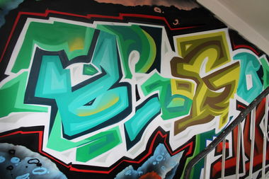 Graffiti Wall - Photo by DirtyMonk - beso, graffiti, vilnius (2015)