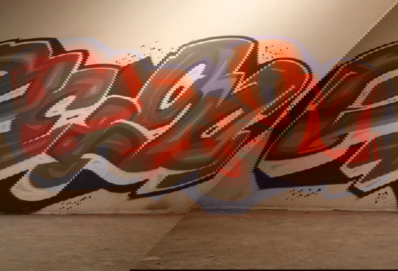 Graffiti Wall - Photo by DirtyMonk - beso, graffiti, vilnius (2015)