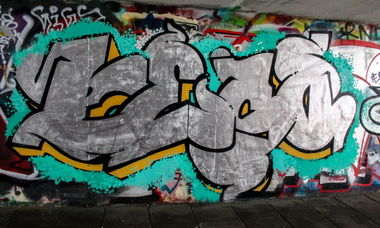 Graffiti Wall - Photo by DirtyMonk - beso, graffiti, vilnius (2014)