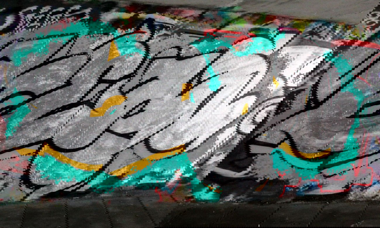 Graffiti Wall - Photo by DirtyMonk - beso, graffiti, vilnius (2014)