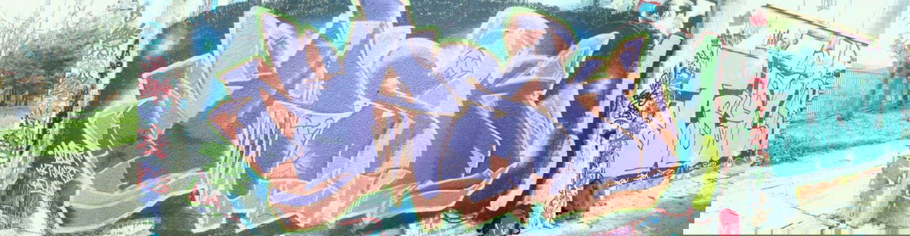 Graffiti Wall - Photo by DirtyNesk - Nesk, Uzi, Naze (2014)