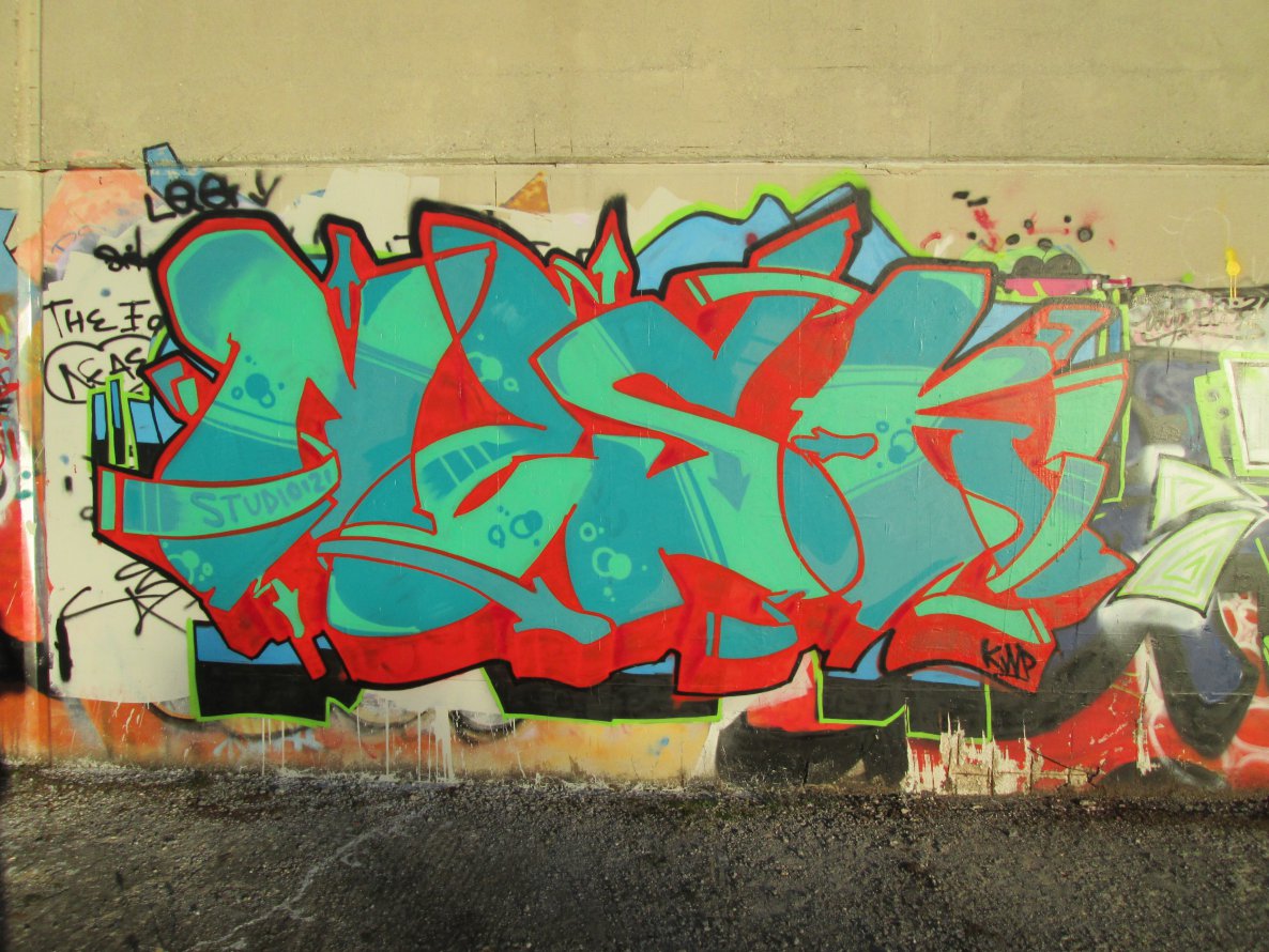 Graffiti Wall - Photo by DirtyNesk