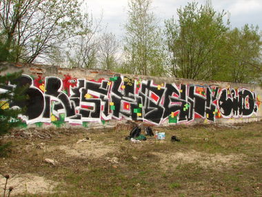 Graffiti Wall - Photo by Dirty_Jobs