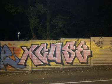 Graffiti Bombing in Solingen - Photo by DisgoPolo - xcuse, imb (2018)