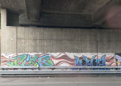 Graffiti Wall in Koeln - Photo by DisgoPolo - pisr, ohr