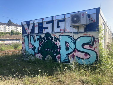 Graffiti Wall in Wuppertal - Photo by DisgoPolo - lyp, vrs, gcp