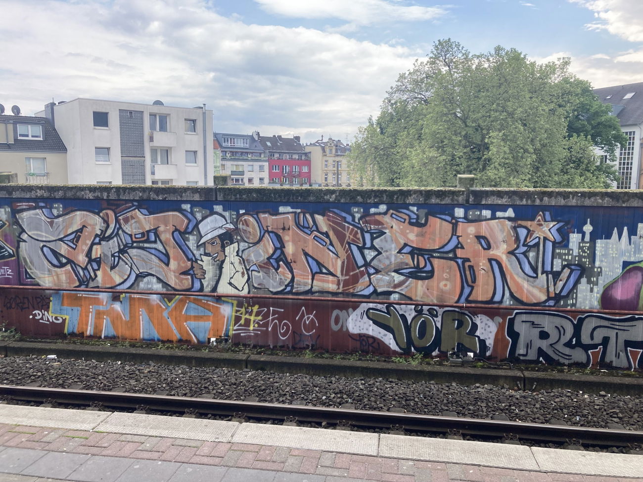 Graffiti Wall in Köln - Photo by DisgoPolo - zid, iner, cologne