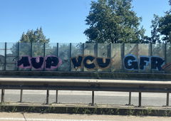 Graffiti Wall - Photo by DisgoPolo - oneup, gfr, vcu