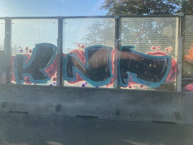 Graffiti Wall - Photo by DisgoPolo - knf, wuppertal