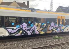 Graffiti Wall in Vohwinkel bf - Photo by DisgoPolo (2024)
