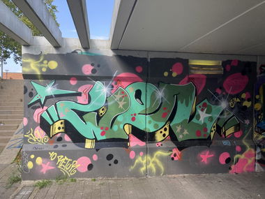 Graffiti Wall - Photo by DisgoPolo - wen, denmark, dänemark