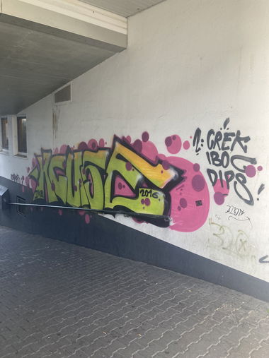 Graffiti Bombing - Photo by DisgoPolo - xcuse, solingen (2016)