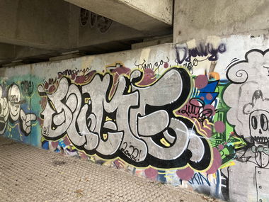 Graffiti Bombing - Photo by DisgoPolo - fume, wuppertal (2022)