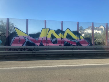 Graffiti Wall - Photo by DisgoPolo - mof, wuppertal