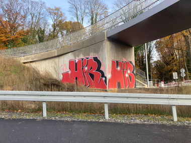 Graffiti Wall - Photo by DisgoPolo - hib, nrw