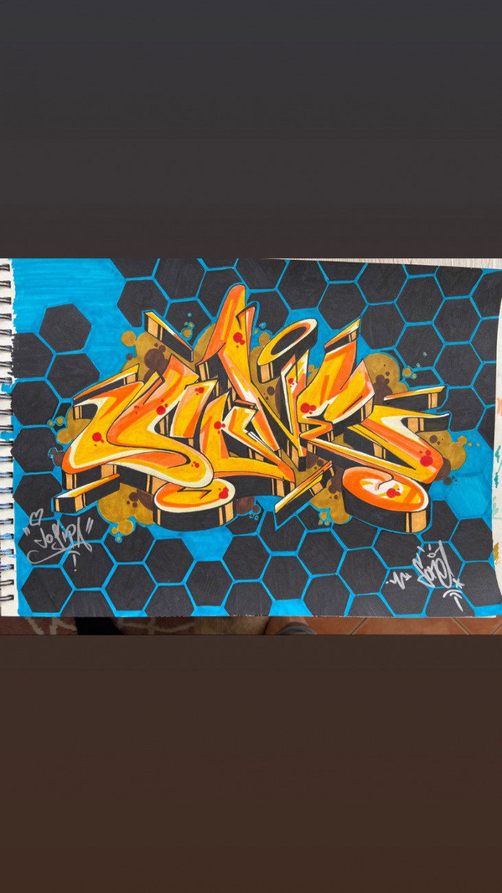 Graffiti Sketch - Photo by Dkaraula