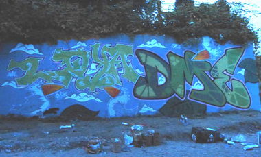 Graffiti Wall in Gelsenkirchen - Photo by Dmes45 (2013)
