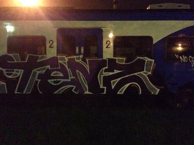 Graffiti Train - Photo by Dobraidelo