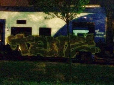 Graffiti Train - Photo by Dobraidelo